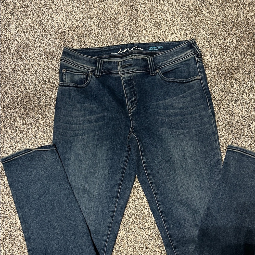 INC International Concepts Dark Blue Women's Jeggings